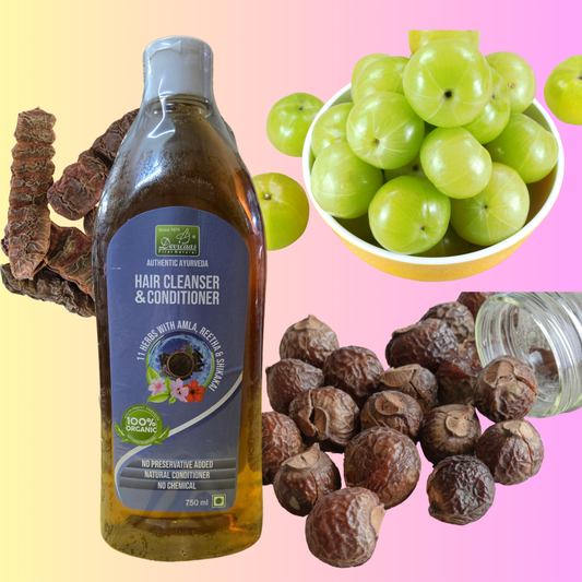 Organic Hair Cleanser and Conditioner