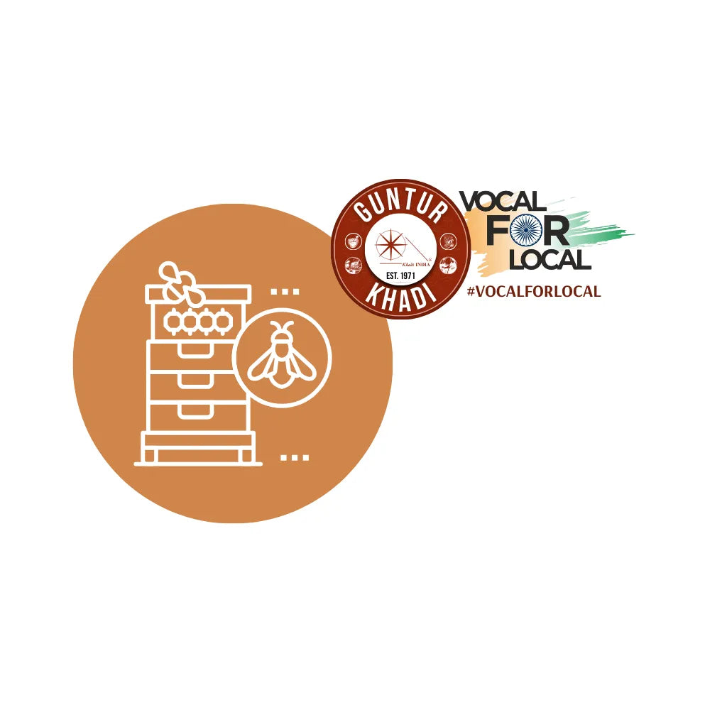 Guntur Khadi beekeeping program supporting rural beekeepers and natural honey production in Andhra